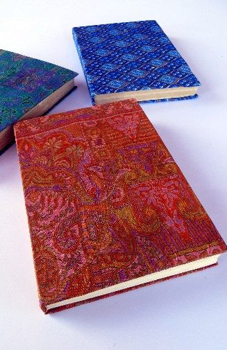 Small Recycled Sari Journal