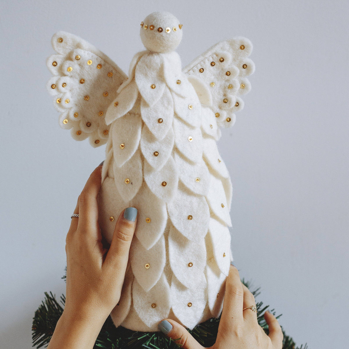 Felt Angel Tree Topper Shop Kizuri