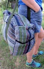 Cotton Weekender Duffle Bag