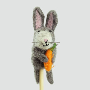 Simple Bunny Finger Puppets