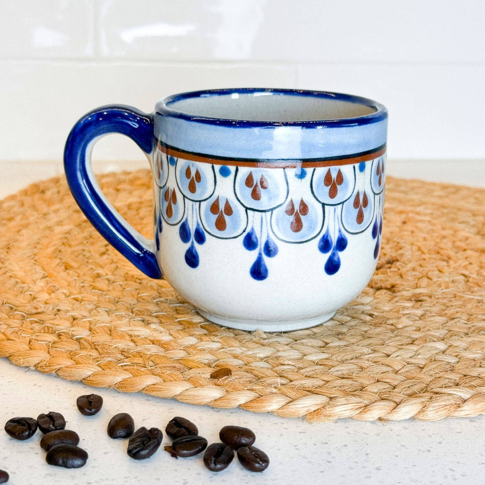 Handpainted Barrel Mug