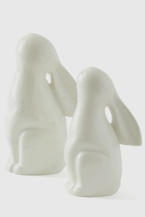 Singing Soapstone Bunnies