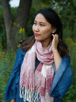 Tuyen Patterned Scarf - Pink