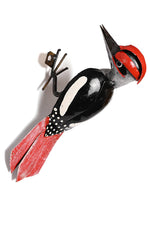 Recycled Metal Woodpecker