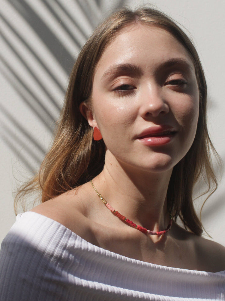 Gradient Beaded Necklace