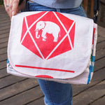 Diamond Elephant Small Messenger Bag