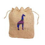 Animal Hemp Drawstring Bag