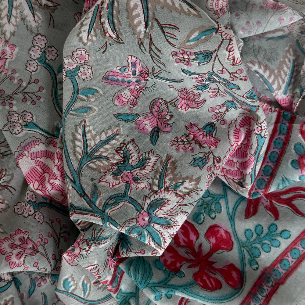 Emily Hand Block Printed Scarf 