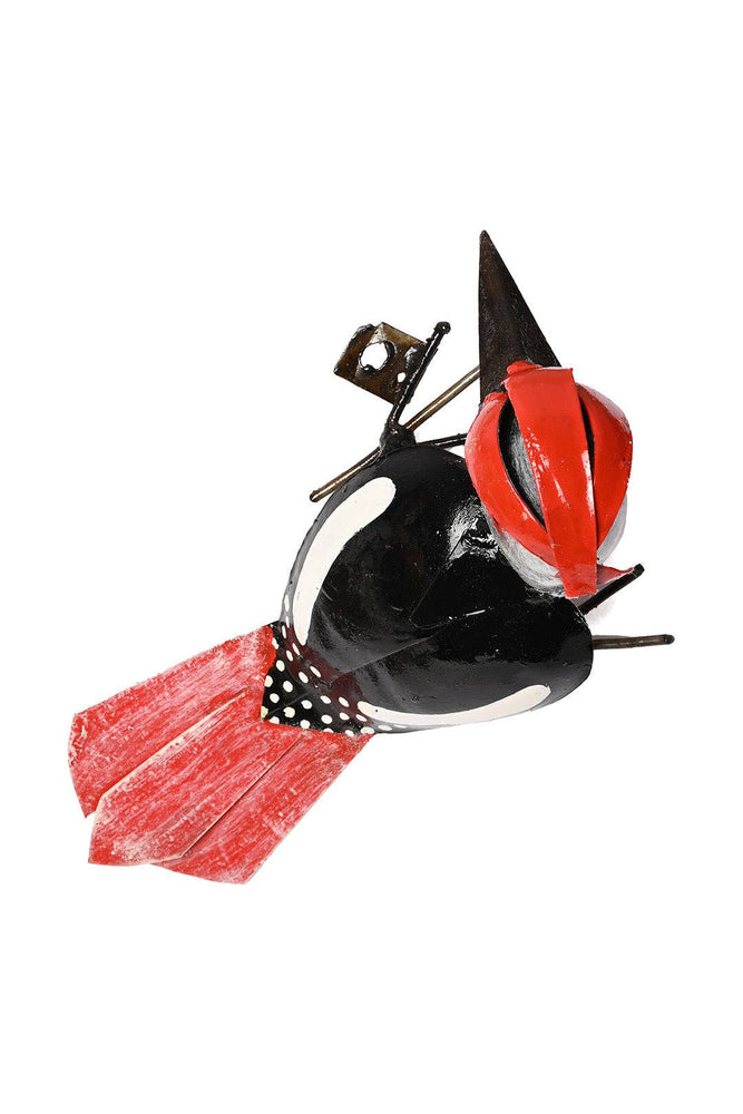 
                
                    Load image into Gallery viewer, Recycled Metal Woodpecker
                
            