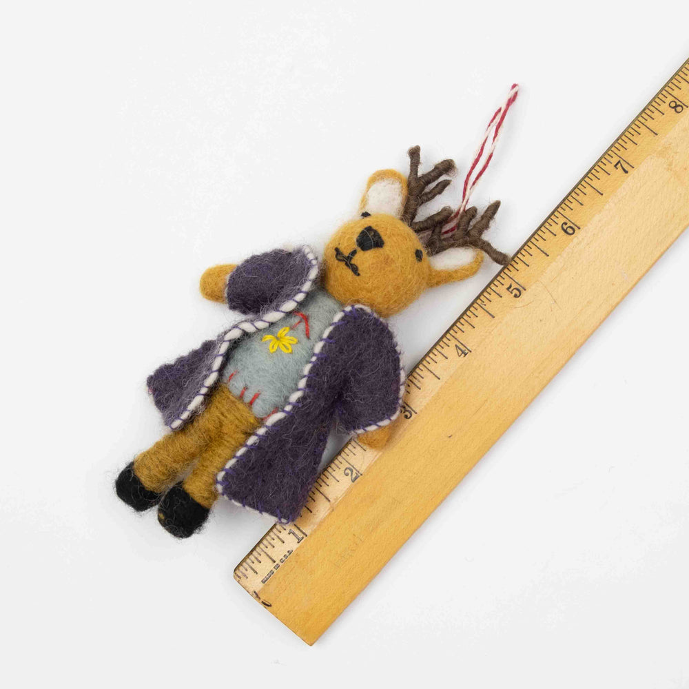 Dapper Reindeer Ornaments