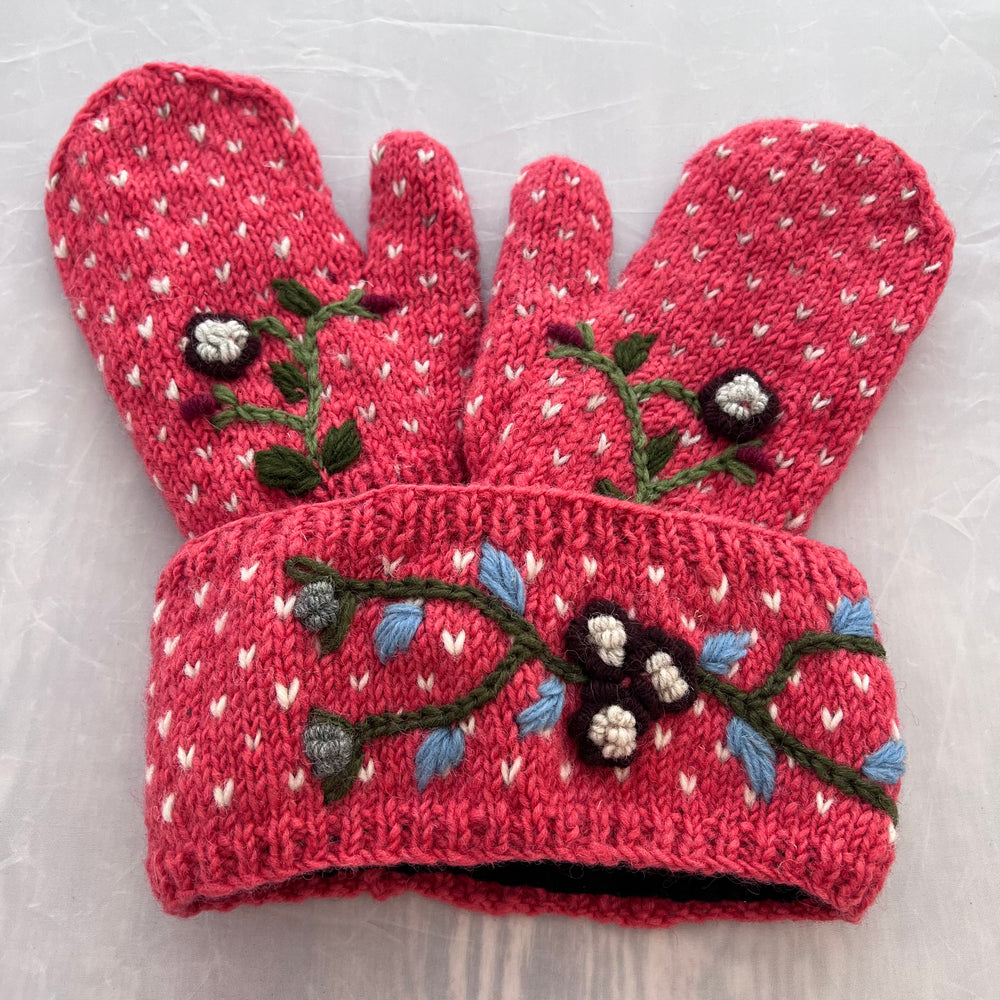
                
                    Load image into Gallery viewer, Floral Tik Tik Mittens
                
            