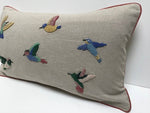 Knotty Hummingbird Pillow