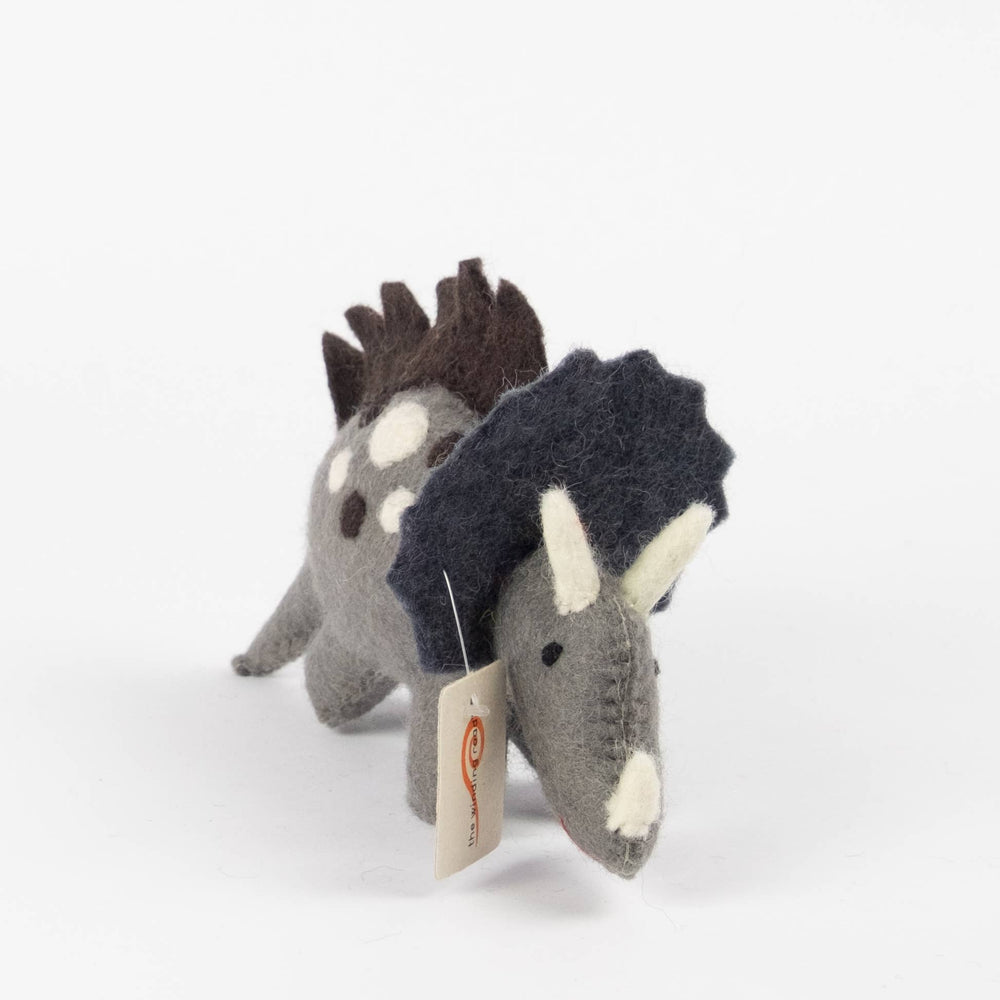 Small Felt Triceratops