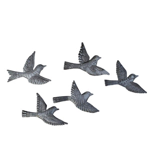 Mini Ornate Metal Birds