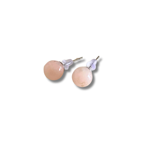 Stone Stud Earrings