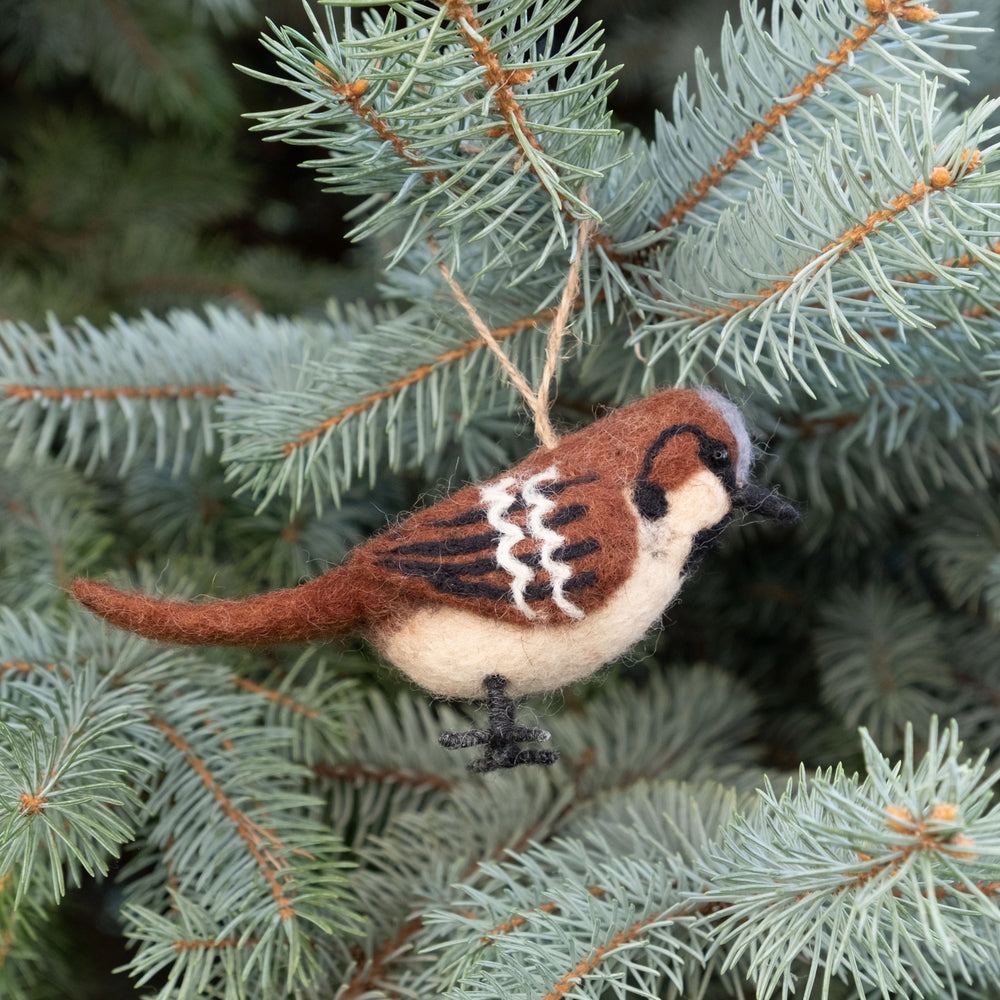 Felt Bird Ornaments