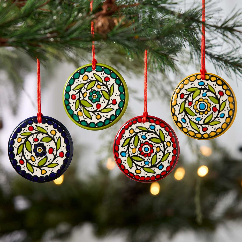 West Bank Ceramic Ornaments
