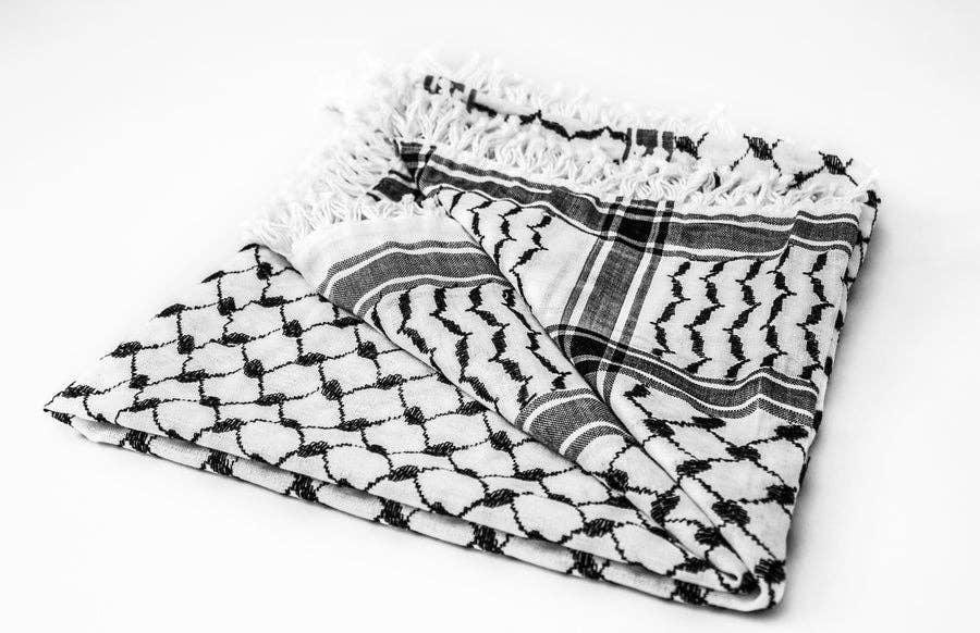 Black and White Kuffiyeh