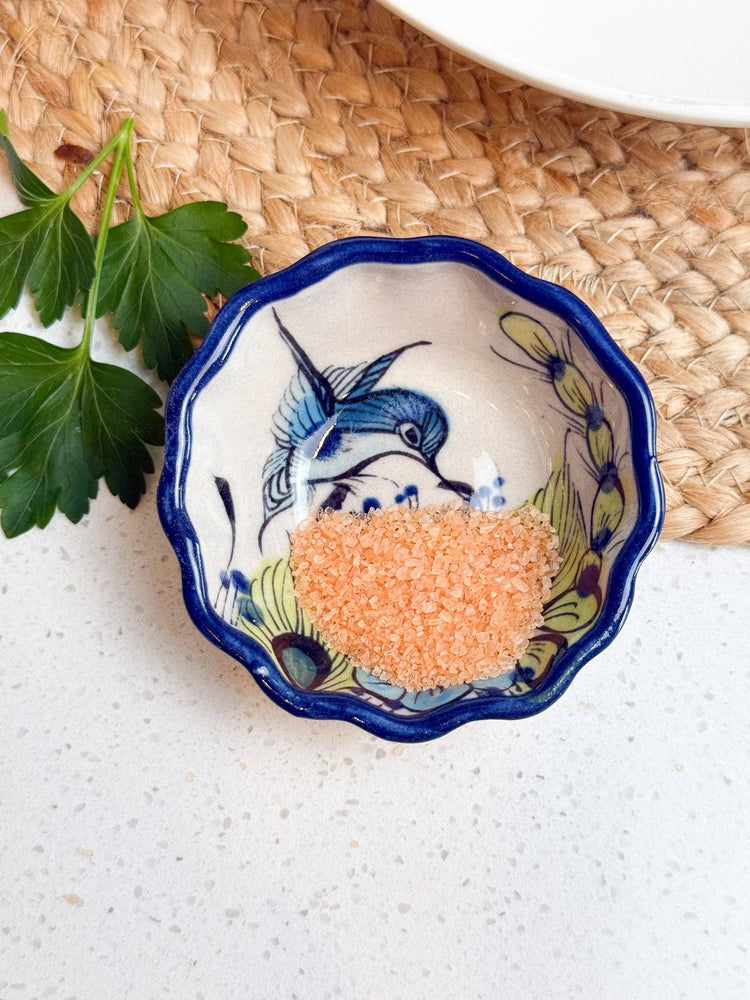 Hummingbird Ceramic Pinch Bowl