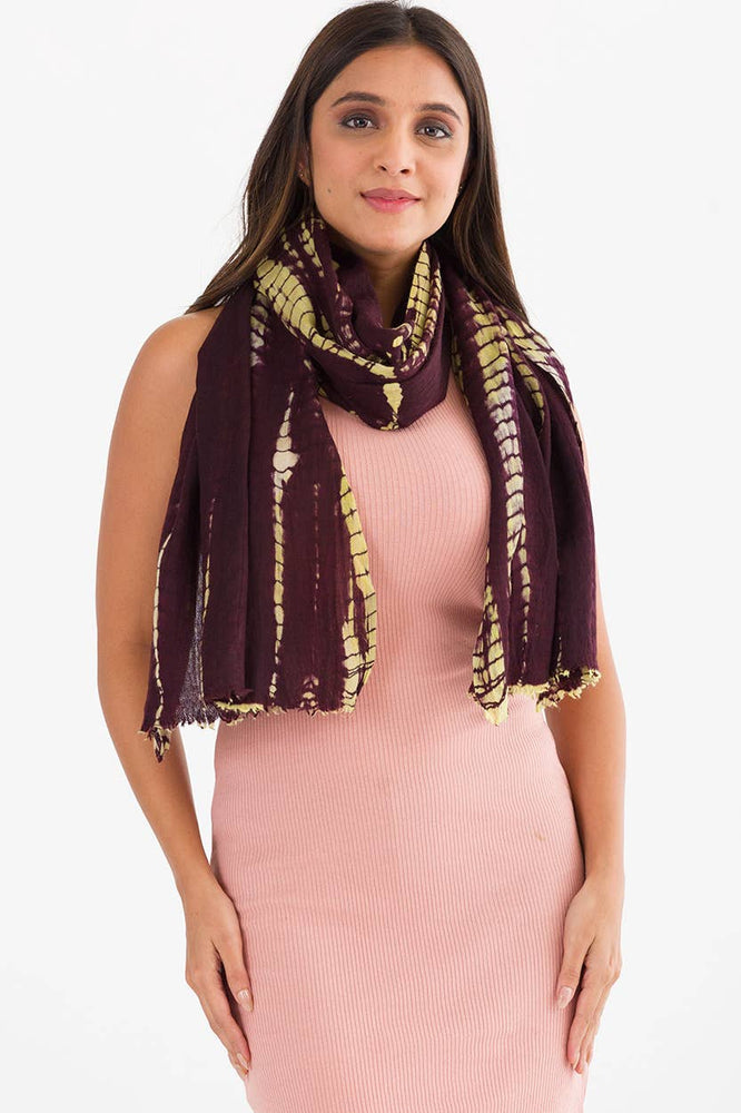 Shibori Wool Shawls