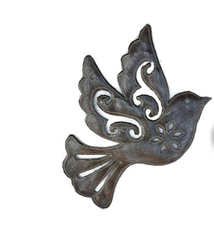Small Metal Peace Doves