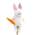 Simple Bunny Finger Puppets