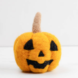 Felt Halloween Jack O'Lantern