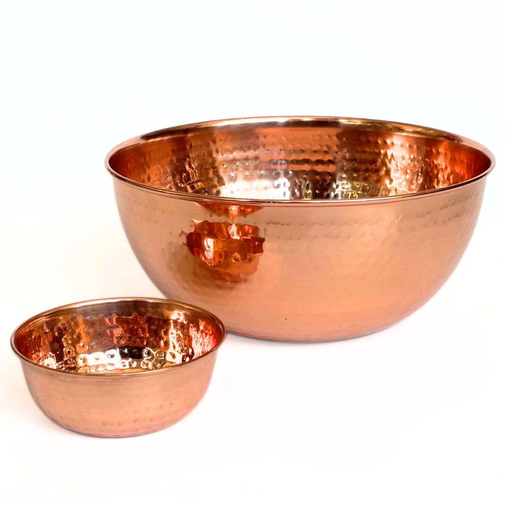 Hammered Copper Bowls