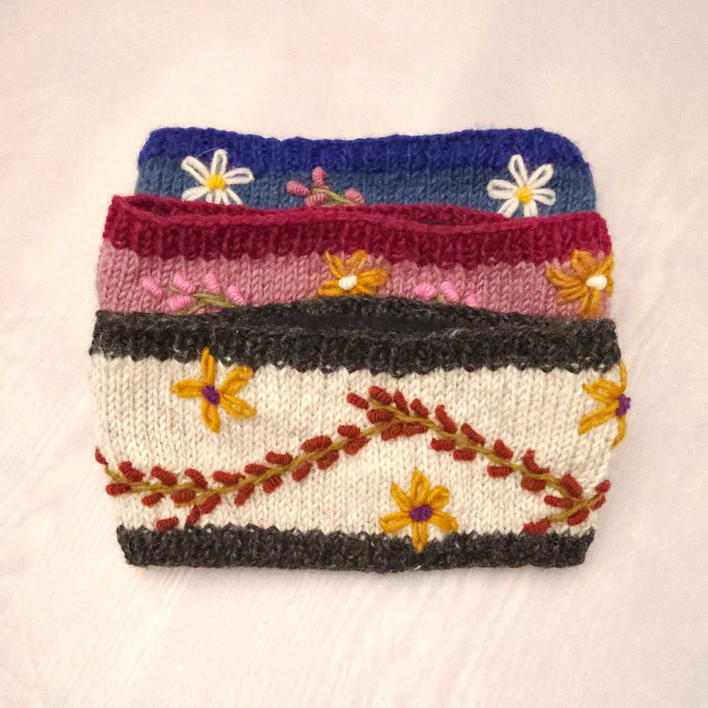 Vine Embroidered Headband