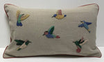 Knotty Hummingbird Pillow
