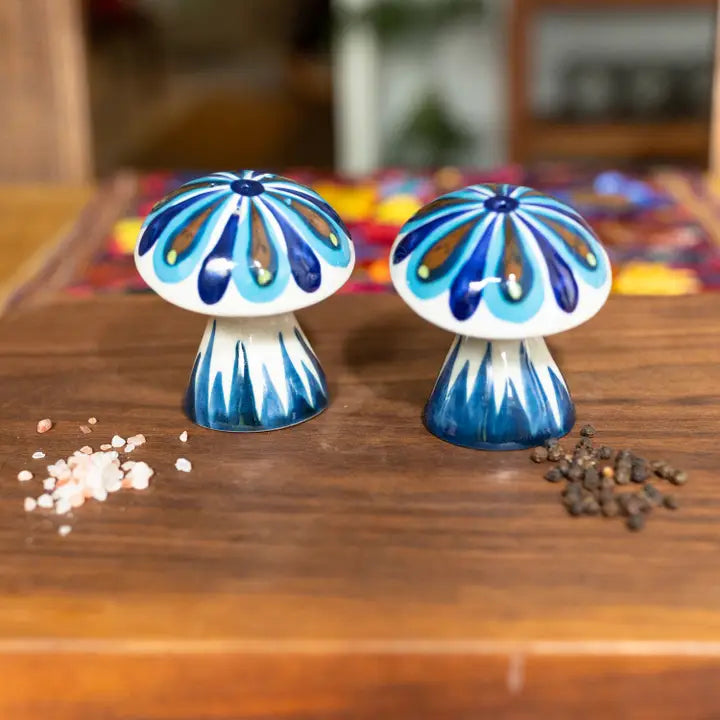 Mushroom S&P Set - Ceramic