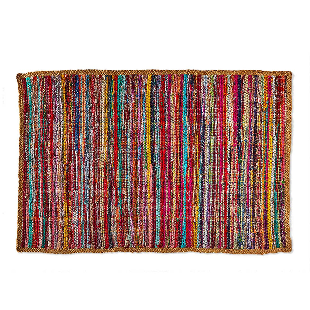 Ahmar Remnant Sari Rug