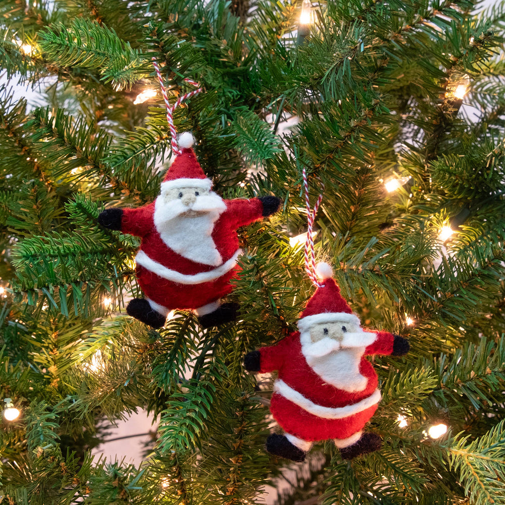 Fat Santa Ornaments