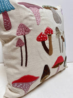 Multi Mushroom Pillow