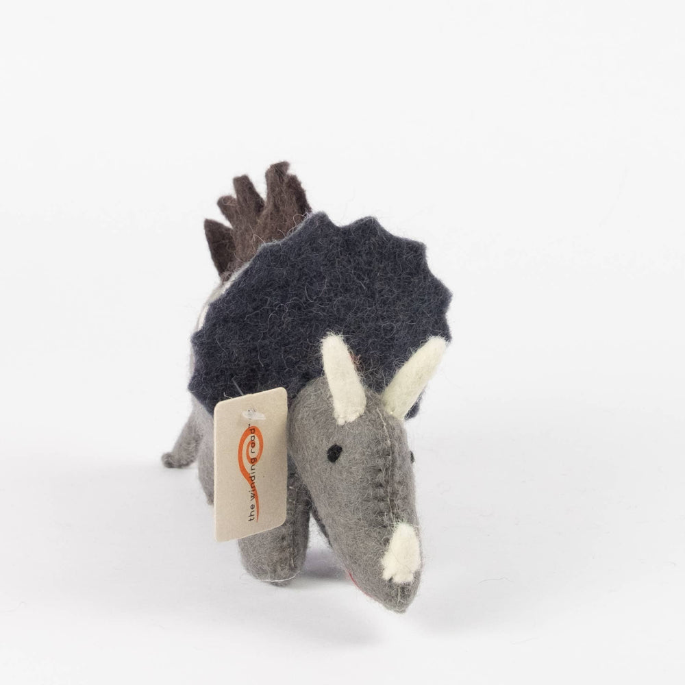 Small Felt Triceratops