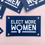 Elect More Women Sticker