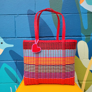 XL Woven Plastic Basket