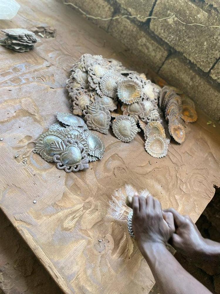 Haitian Metal Sacred Hearts