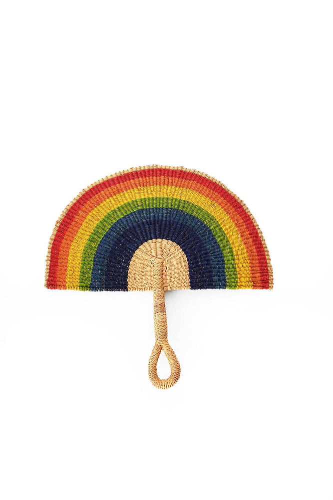 Rainbow Bolga Fan