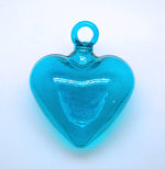 Large Glass Heart Ornaments