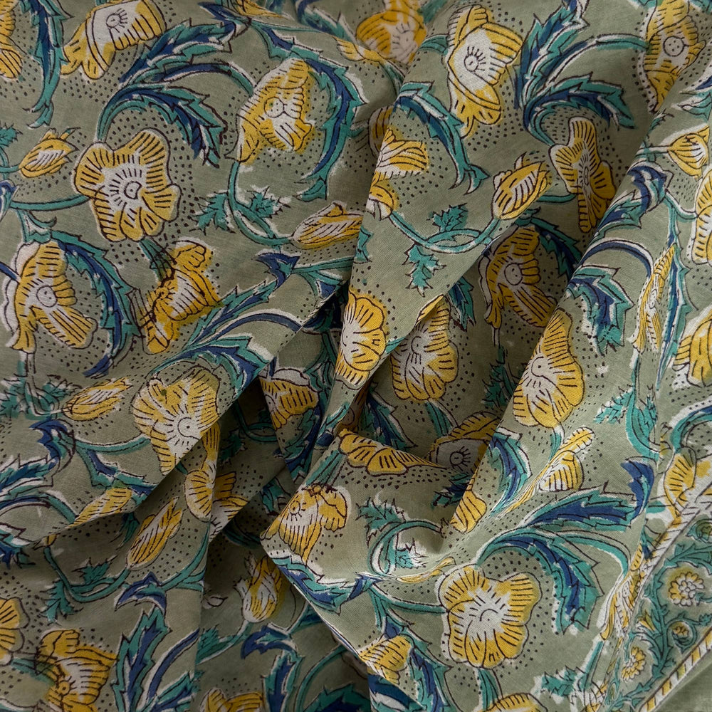 Chloe Hand Block Printed Scarf