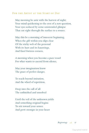 To Bless the Space Between Us