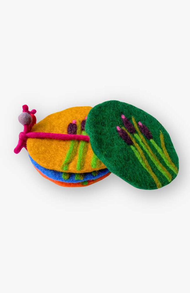 Cattail Coasters
