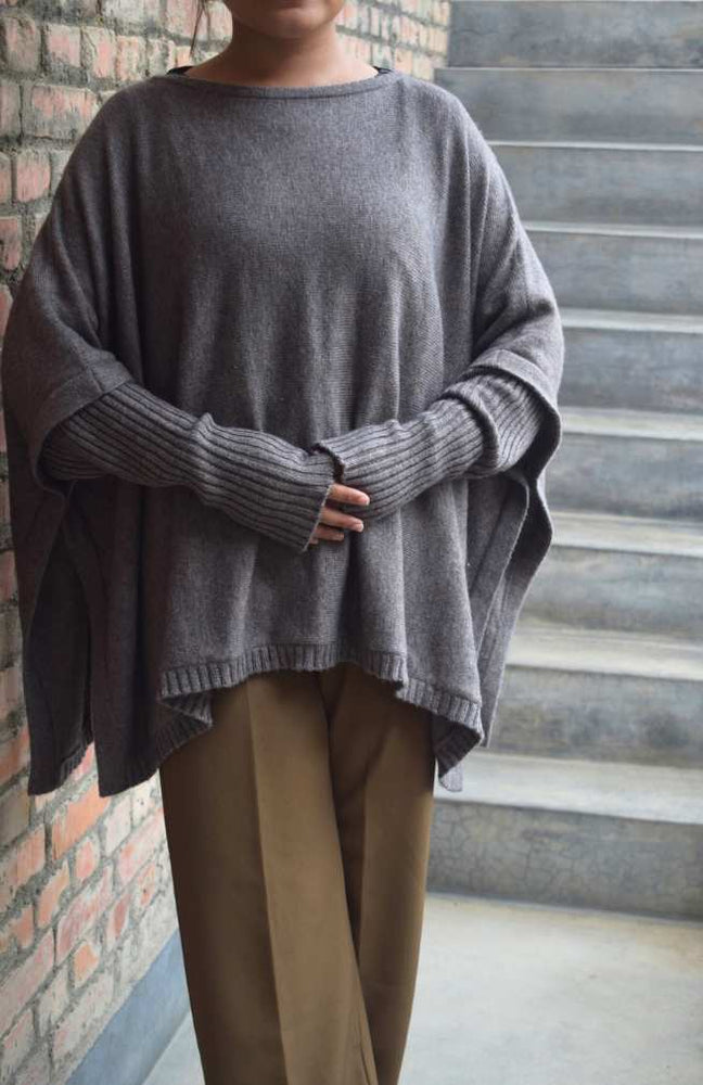 Cashmere Poncho
