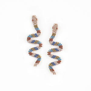 
                
                    Load image into Gallery viewer, Snake Charmer Earrings
                
            