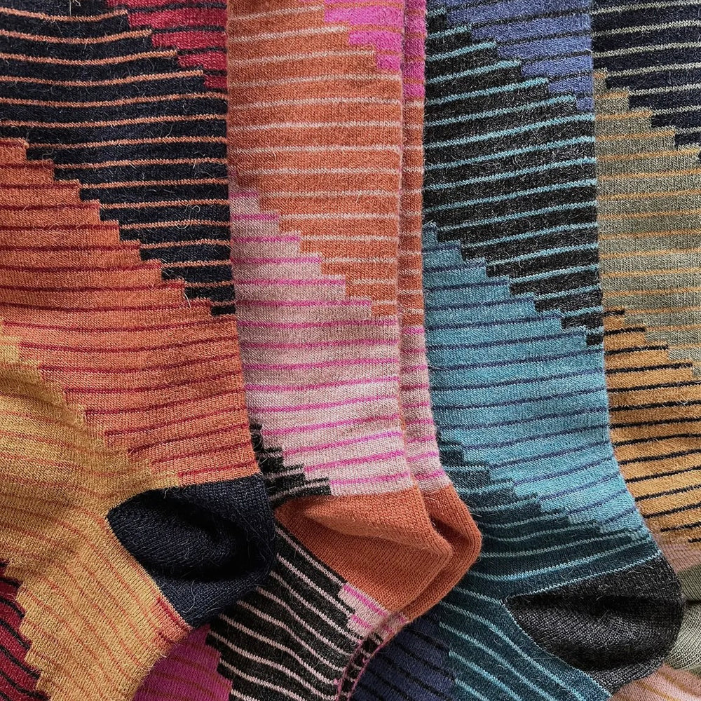 Tetris Alpaca Socks