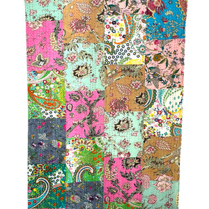 
                
                    Load image into Gallery viewer, Cotton Kantha Quilts
                
            
