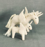 Small Felted Unicorn