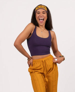 Fitted Cropped Tank Top