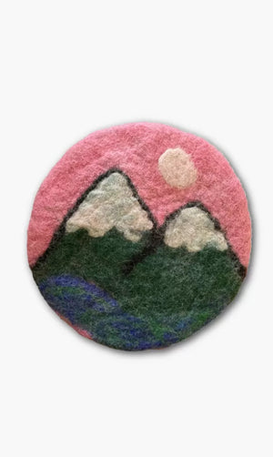 Felt Mountain Trivet